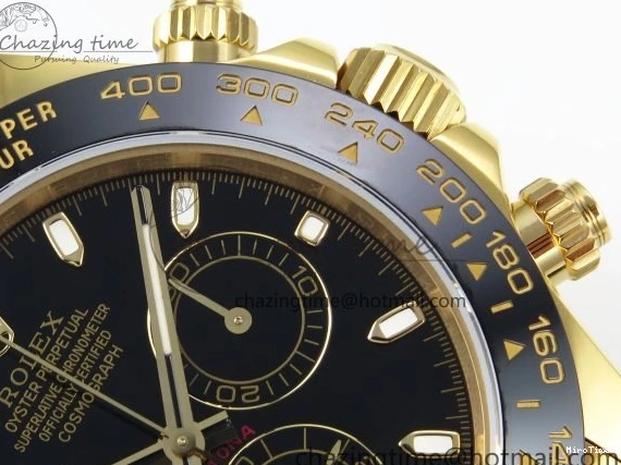 MiroTime 0207 Daytona 116518 QF 1:1 Best Edition Black Dial on Oysterflex Strap SH4130 V3 (Gain Weight) TravelReady 1684